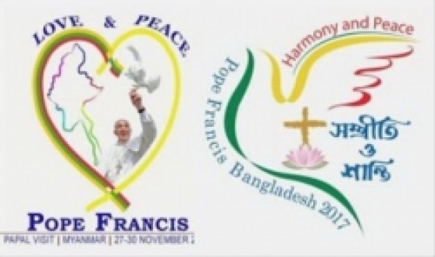 Toà thánh công bố logo chính thức chuyến tông du của Đức Thánh Cha đến Myanmar và Bangladesh