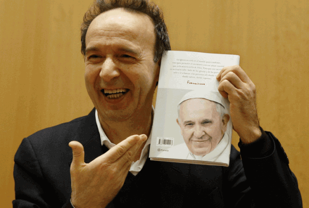Roberto Benigni: “Lòng thương xót Chúa lây lan qua nhân loại”