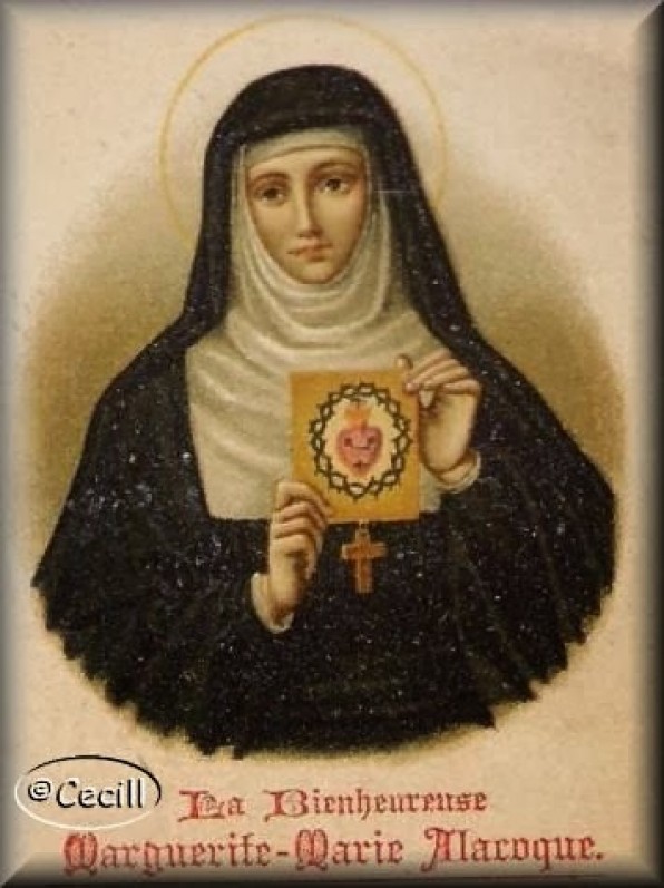 Ngà y 16 tháng 10 THÃNH Ná»® MA-GA-RI-TA MA-RI-A A-LA-Cá»C (Margarita Alacoque).
