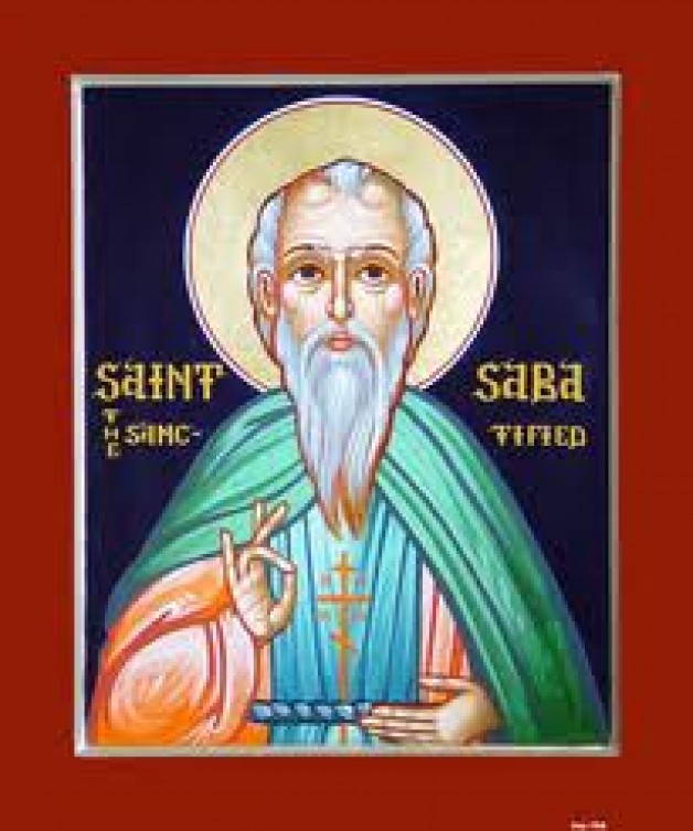 Ngày 05 tháng 12 THÁNH SABA  TU VIỆN TRƯỞNG