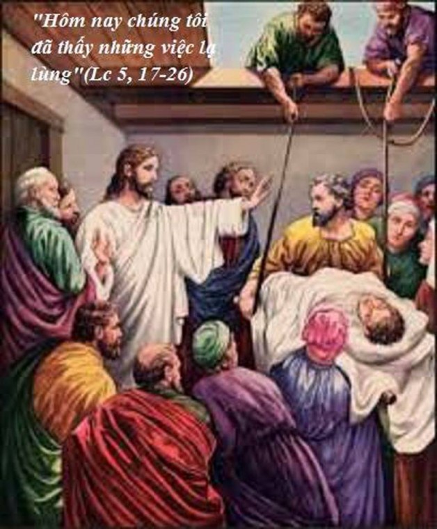 LỜI CHÚA THÚ HAI TUẦN II MÙA VỌNG NĂM B (11/12/2017) – ( Lc 5, 17-26)