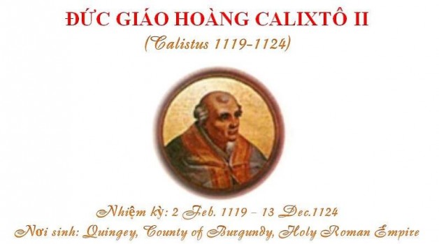 Ngày 12 tháng 12 THÁNH CALIXTÔ II GIÁO HOÀNG