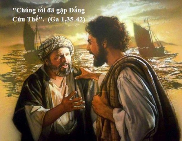LỜI CHÚA THỨ NĂM TUẦN I GIÁNG SINH NĂM B (04/01/2018) – (Ga 1, 35-42)
