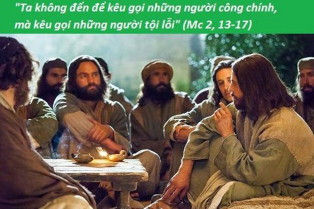 LỜI CHÚA THỨ BẢY TUẦN I THƯỜNG NIÊN NĂM CHẴN (13/01/2018) – (Mc 2, 13-17)
