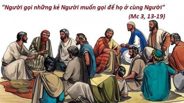 LỜI CHÚA THỨ SÃU TUẦN II THƯỜNG NIÊN NÄ‚M CHẴN (19/01/2018) – (Mc 3, 13-19)