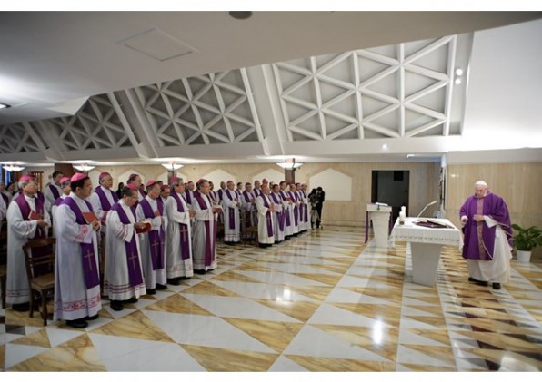 Đức Thánh Cha Phanxicô cũng sốc trước sự ra đi đột ngột của ĐC Bùi Văn Đọc