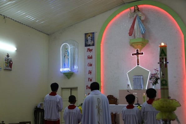 HỌ ĐẠO MỸ LỒNG : LỄ TRUYỀN TIN