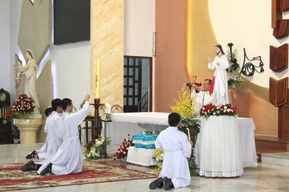 Giáo xứ Tân Việt: Đại lễ Lòng Thương Xót Chúa