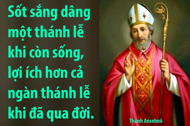 21 Tháng 4 Thánh Anselm (1033-1109)