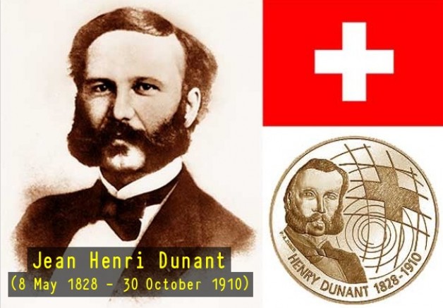 Kinh hoàng bởi trận chiến Solférino, Henri Dunant thành lập Hội Chữ Thập Đỏ
