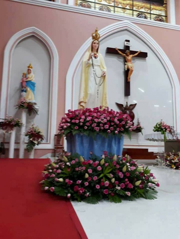 TTHH FATIMA BÌNH TRIỆU : DÒNG NGƯỜI NHƯ TRẨY HỘI VỀ BÊN MẸ 13.5