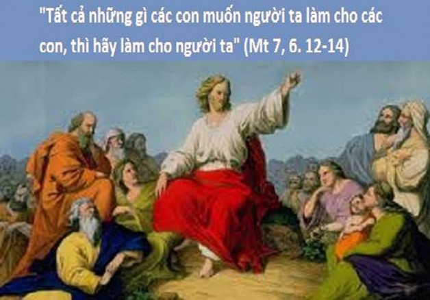 LỜI CHÚA THỨ BA TUẦN XII THƯỜNG NIEN NĂM CHẴN (26/6/2018) – (Mt 7, 6. 12-14) – THÁNG THÁNH TÂM CHÚA GIÊSU