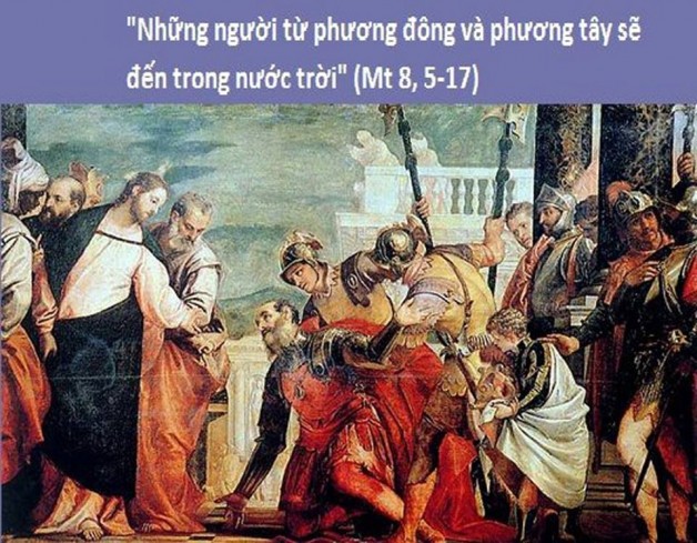 LỜI CHÚA THỨ BẢY TUẦN XII THƯỜNG NIÊN NĂM CHẴN. (30/6/2018) – (Mt 8, 5-17) – KẾT THÚC THÁNG THÁNH TÂM CHÚA GIÊSU.
