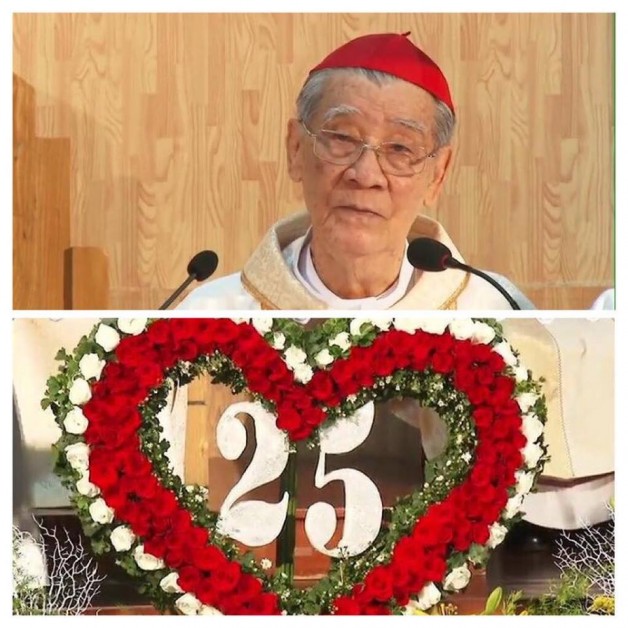 GIÁO PHẬN SÀI GÒN : THÁNH LỄ TẠ ƠN MỪNG NGÂN KHÁNH GIÁM MỤC CỦA ĐỨC HỒNG Y G. B. PHẠM MINH MẪN