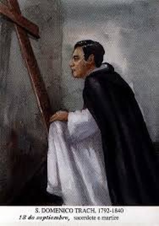 Ngày 18 tháng 09  THÁNH ĐA-MINH TRẠCH Linh Mục Tử Đạo