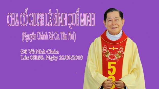 Cáo phó Linh mục Giuse Lê Đình Quế Minh