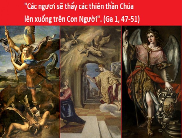 LỜI CHÚA THỨ BẢY TUẦN XXV THƯỜNG NIÊN NĂM CHẴN. CÁC TỔNG LÃNH THIÊN THẦN MICAEL – GABRIEL – RAPHAEL Lễ kính. (29/9/2017) – (Ga 1, 47-51)