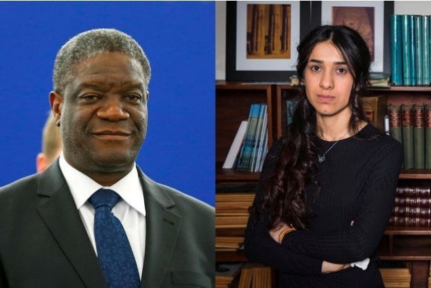 Denis Mukwege và Nadia Murad, Giải Nobel Hòa Bình 2018