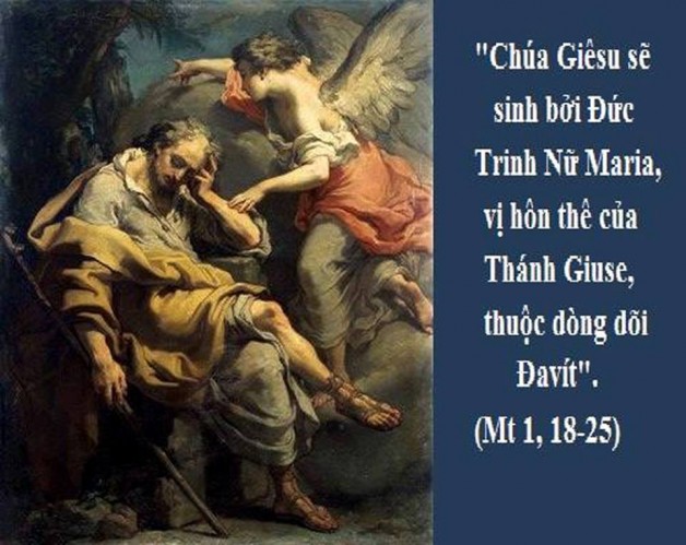 LỜI CHÚA THỨ BA TUẦN III MÙA VỌNG NÄ‚M C (18/12/2018) – (Mt 1, 18-24) TUẦN BÃT NHẬT CHUẨN BỊ LỄ GIÃNG SINH