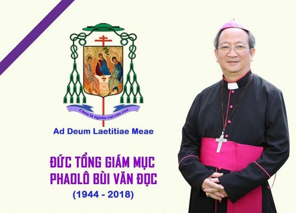 THÔNG BÁO Thiệp mời tham dự lễ giỗ Đức Tổng Giám mục Phaolô Bùi Văn Đọc