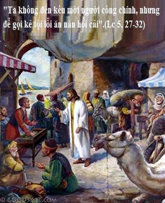 LỜI CHÚA THỨ BẢY SAU THỨ TƯ LỄ TRO (09/3/2019) – (Lc 5, 27-32) – MÙA CHAY THÃNH 2019