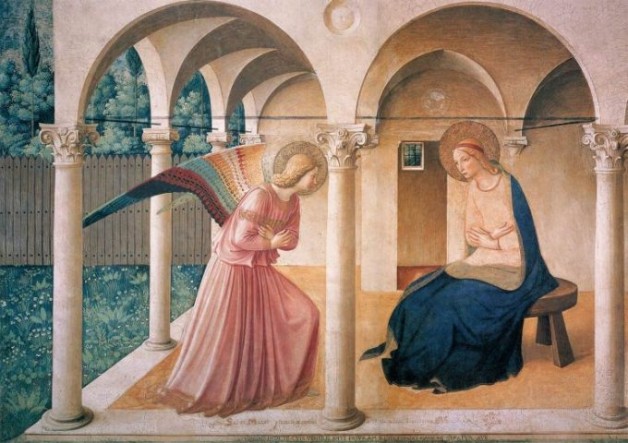 Tìm hiểu tuyệt tác: “Truyá»n Tin†cá»§a danh há»a Fra Angelico