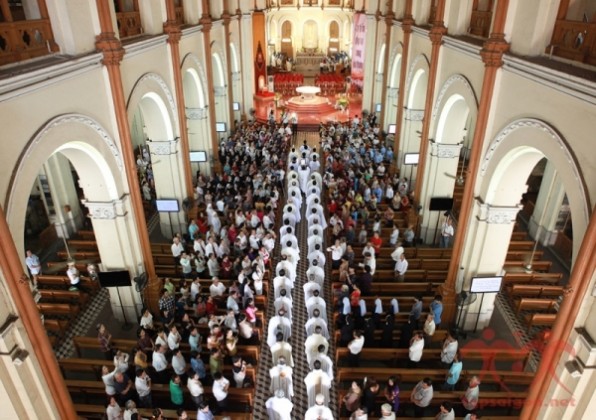 Ứng viên linh mục và phó tế năm 2019 của Tổng Giáo phận Sài Gòn – TP.HCM