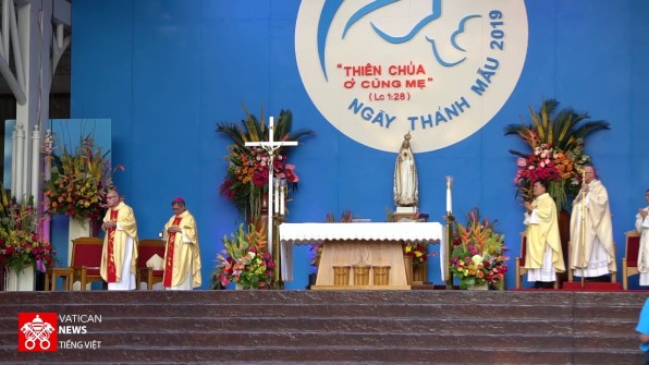 Thánh lễ khai mạc Ngà y Thánh Mẫu 2019