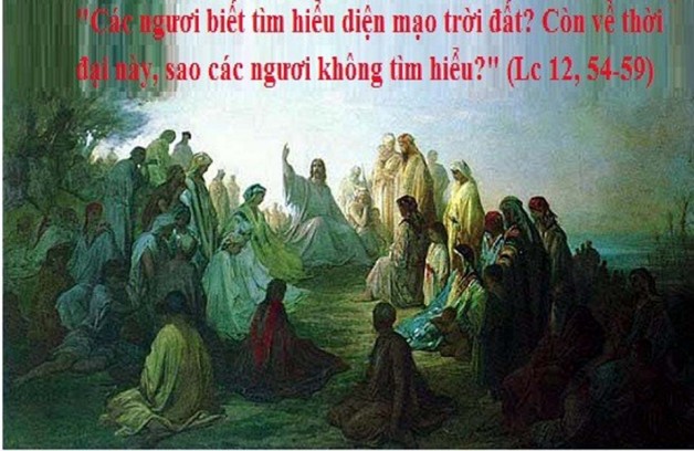 LỜI CHÚA THỨ SÃU TUẦN XXIX THƯỜNG NIÊN NÄ‚M LẺ (25/10/2019) – (Lc 12, 54-59)- THÃNG MÂN CÔI KÃNH ÄỨC MẸ Dụ ngôn: HAI NGƯỜI ÄÆ¯A NHAU RA TOÀ: