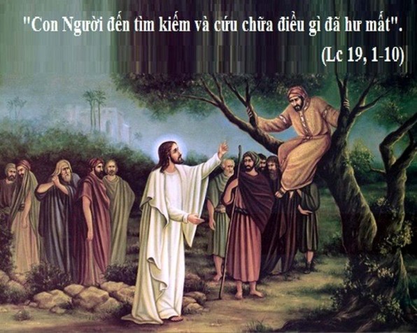 LỜI CHÚA CHÚA NHẬT XXXI THƯỜNG NIÊN NÄ‚M C (03/11/2019) – (Lc 19, 1 – 10) – THÃNG CẦU CHO CÃC LINH Há»’N