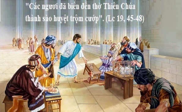 LỜI CHÚA THỨ SÃU TUẦN XXXIII THƯỜNG NIÊN NÄ‚M LẺ (22/11/2019) – ( Lc 19, 45 – 48) – THÃNG CẦU CHO CÃC LINH Há»’N LỄ THÃNH CÉCILEA, Äồng trinh tỠđạo – Lá»… Nhá»›.
