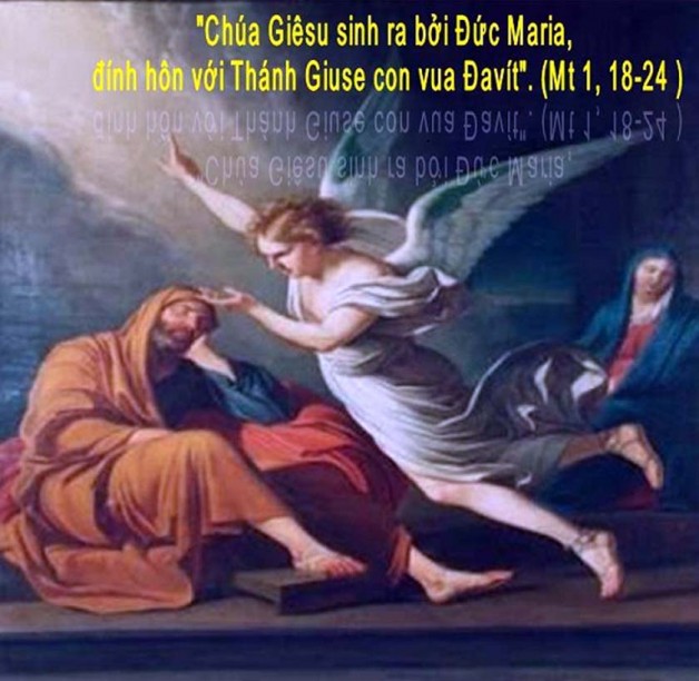 LỜI CHÚA CHÚA NHẬT IV MÙA VỌNG NĂM A 2019 (22/12/2019) – (Mt 1, 18 – 24)