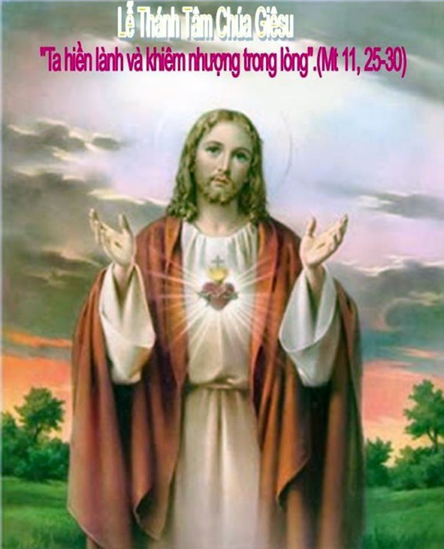 LỜI CHÚA THỨ SÁU TUẦN XI THƯỜNG NIÊN NĂM CHẴN 2020 LỄ THÁNH TÂM CHÚA GIÊSU – Lễ Trọng