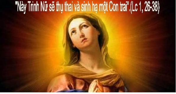 LỜI CHÚA LỄ ĐỨC MARIA TRINH NỮ VƯƠNG 2020 (22/8/2020) – (Lc 1, 26 – 38 ) – Lễ nhớ (Có bài đọc riêng).