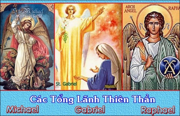 LỄ KÍNH CÁC TỔNG LÃNH THIÊN THẦN MICAEL-GABRIE-RAPHAEL