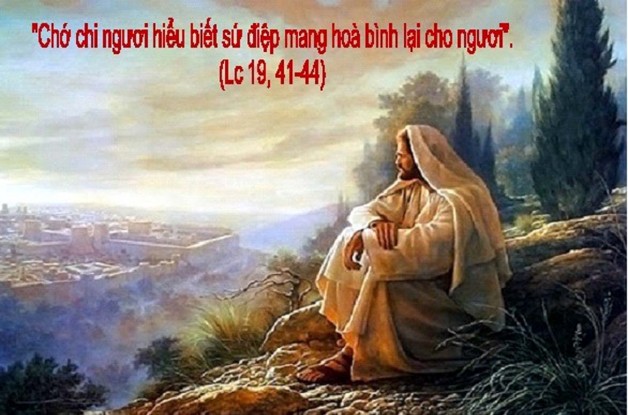 LỜI CHÚA THỨ NĂM TUẦN XXXIII THƯỜNG NIÊN NĂM CHẴN 2020 (19/11/2020) – (Lc 19, 41 – 44) – THÁNG CẦU CHO CÁC LINH HỒN