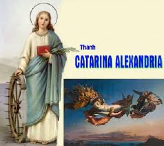 Ngà y 25 tháng 11 THÃNH CATARINA ALEXANDRIA Äá»’NG TRINH TỬ ÄẠO