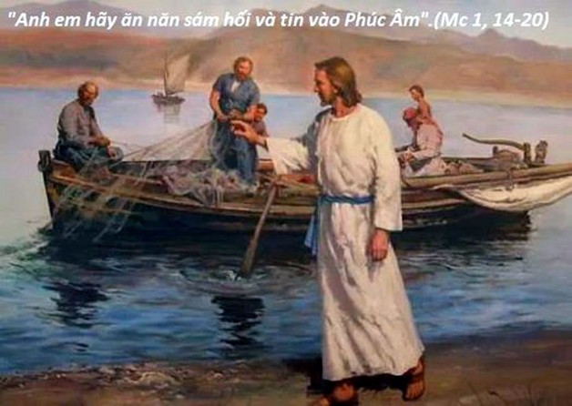 LỜI CHÚA THỨ HAI TUẦN I MÙA THƯỜNG NIÊN NĂM B (11/01/2021) – (Mc 1, 14-20)