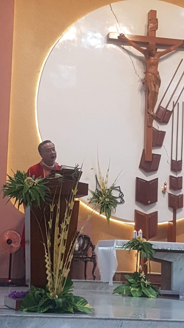 Bài Thương Khó Thứ 6 Tuần Thánh Do Cha Chánh Xứ Đaminh Vũ Ngọc Thủ Giảng Lễ