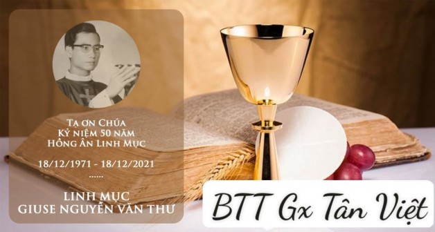 Mừng Kim Khánh Linh mục  Joseph Nguyễn Văn Thư