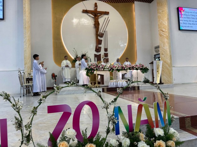 Giáo xứ Tân Việt: Gia Đình Đồng hương Cổ Việt Thái Bình tạ ơn 70 năm hành trình đức tin