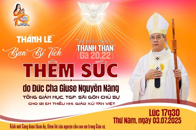 Thánh Lễ Ban Bí Tích Thêm Sức