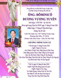 CẦU NGUYỆN CHO ÔNG ÄAMINH DÆ¯Æ NG VÆ¯Æ NG TUYỀN