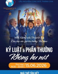 Cầu nguyện theo ý Đức Thánh Cha tháng 6/2026 “CẦU CHO CÁC GIÁ TRỊ TRONG THỂ THAO”