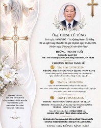 CẦU NGUYỆN CHO CỤ ÔNG GIUSE LÊ TÙNG